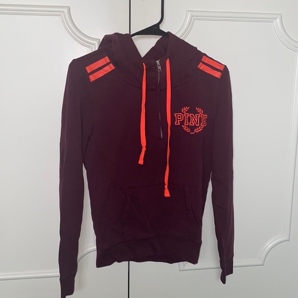 Pink half-zip sweater - Picture 1 of 3